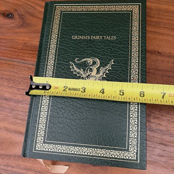Grimm's Fairy Tales Leather Bound Hardcover Book Borders Classics 2001 - Picture 14 of 15